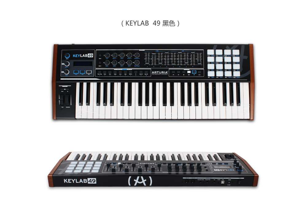 KeyLab 49编曲键盘控制器(黑色）
