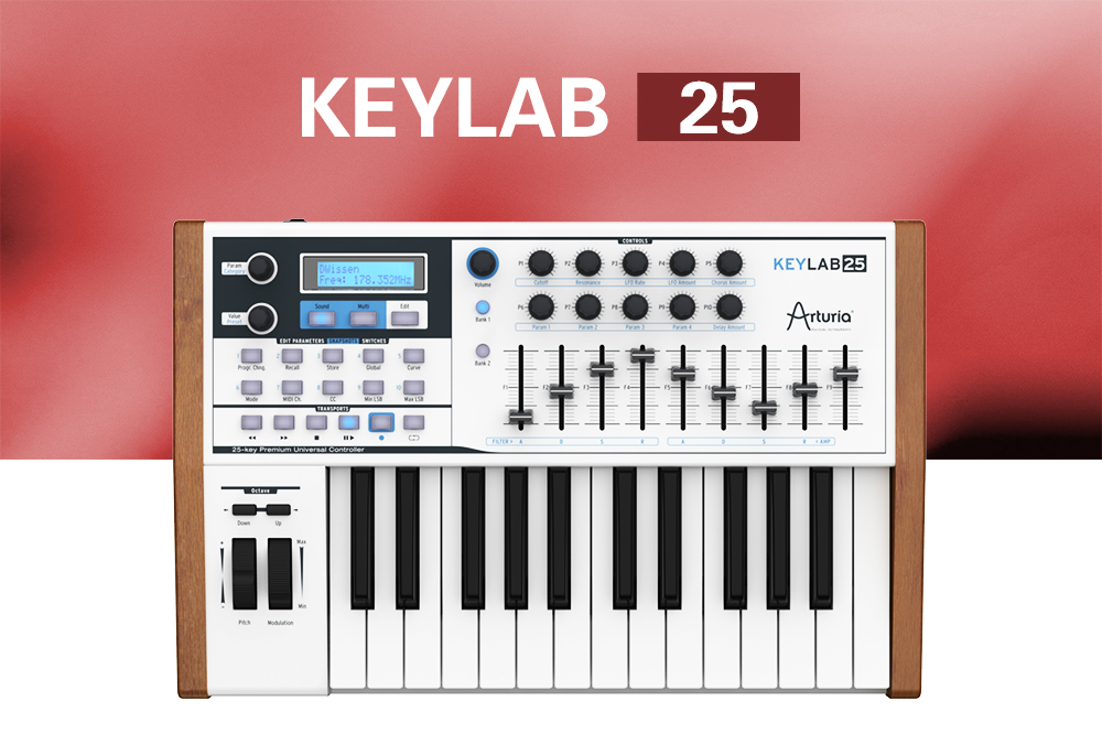 KeyLab 25编曲键盘控制器