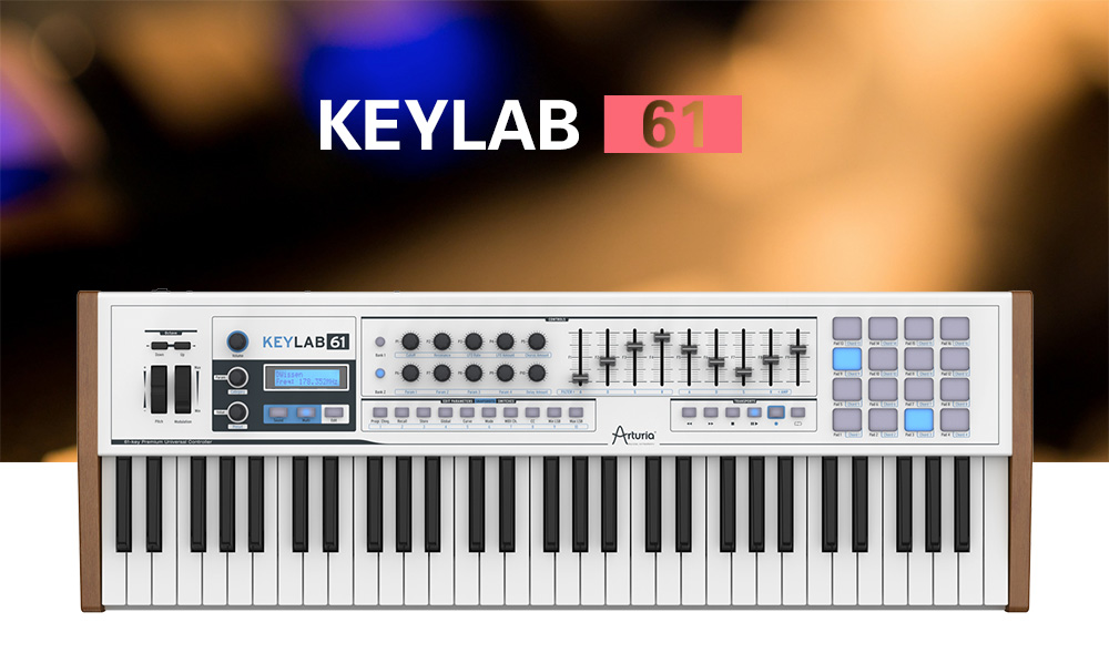 Arturia KeyLab 61编曲键盘控制器