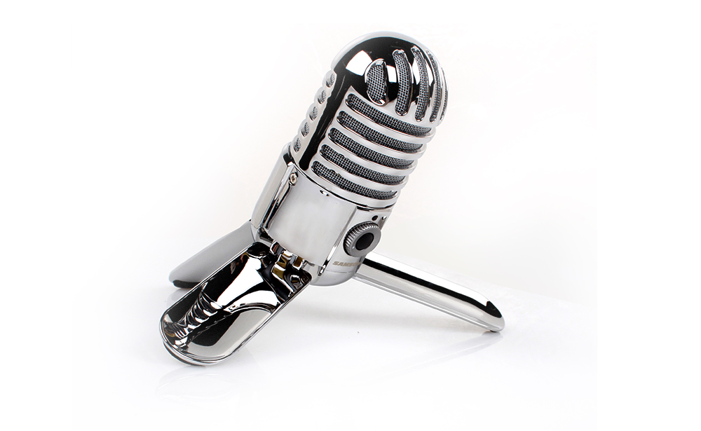 Samson Meteor mic 录音电容麦USB话筒，完美折叠支架