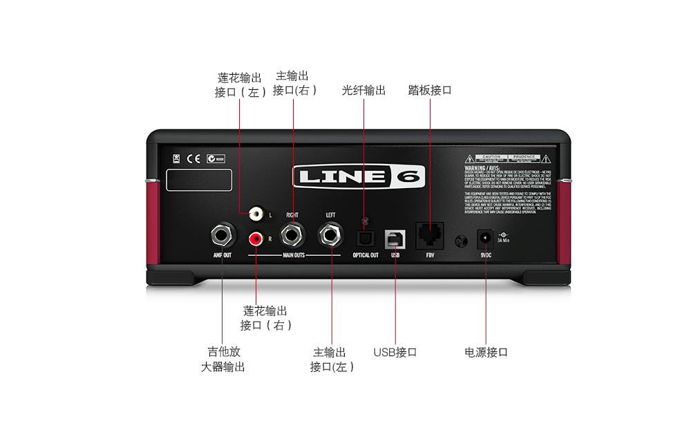 line6 AMPLIFI TT 便携式吉他效果器规格参数 line6 AMPLIFI TT 便携式吉他效果器规格参数