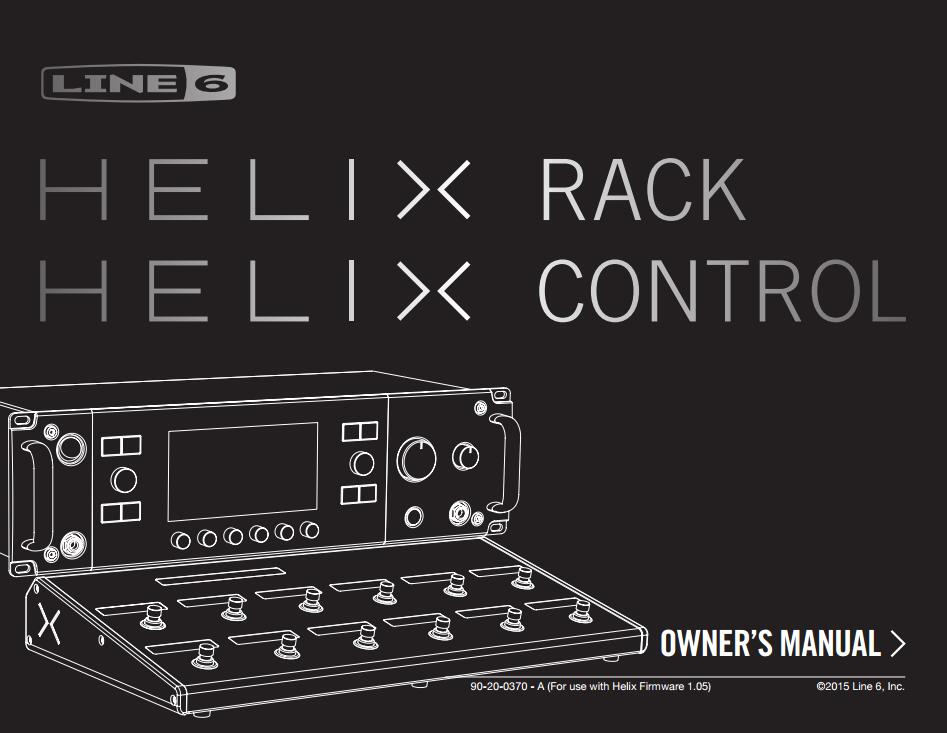 Line 6 Helix Control Helix Rack