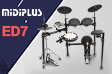 MIDIPLUS New generation of net drum skin drum ED7