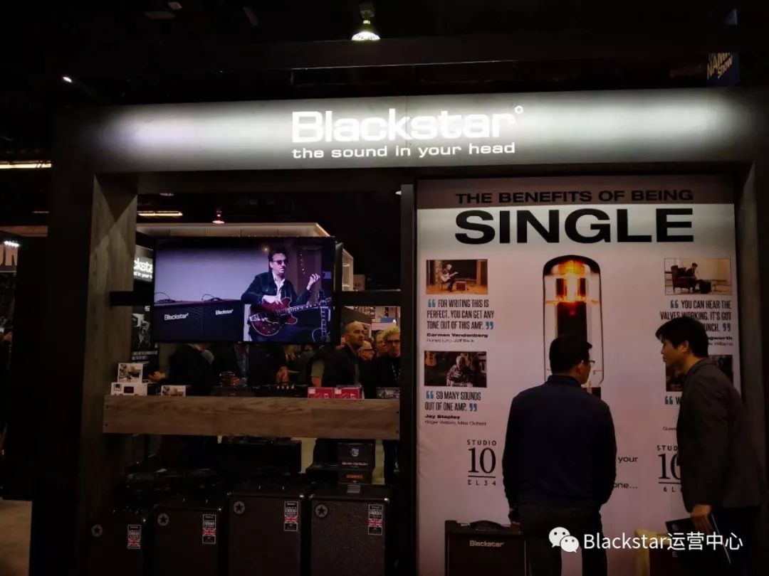 【2019年 NAMM SHOW】直击 Blackstar 展位