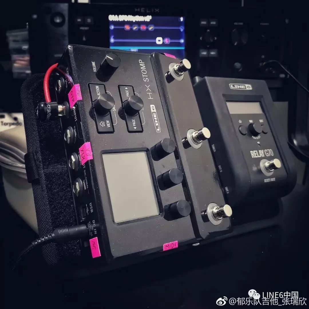 LINE 6 “迷你” HELIX 与单块完美结合！