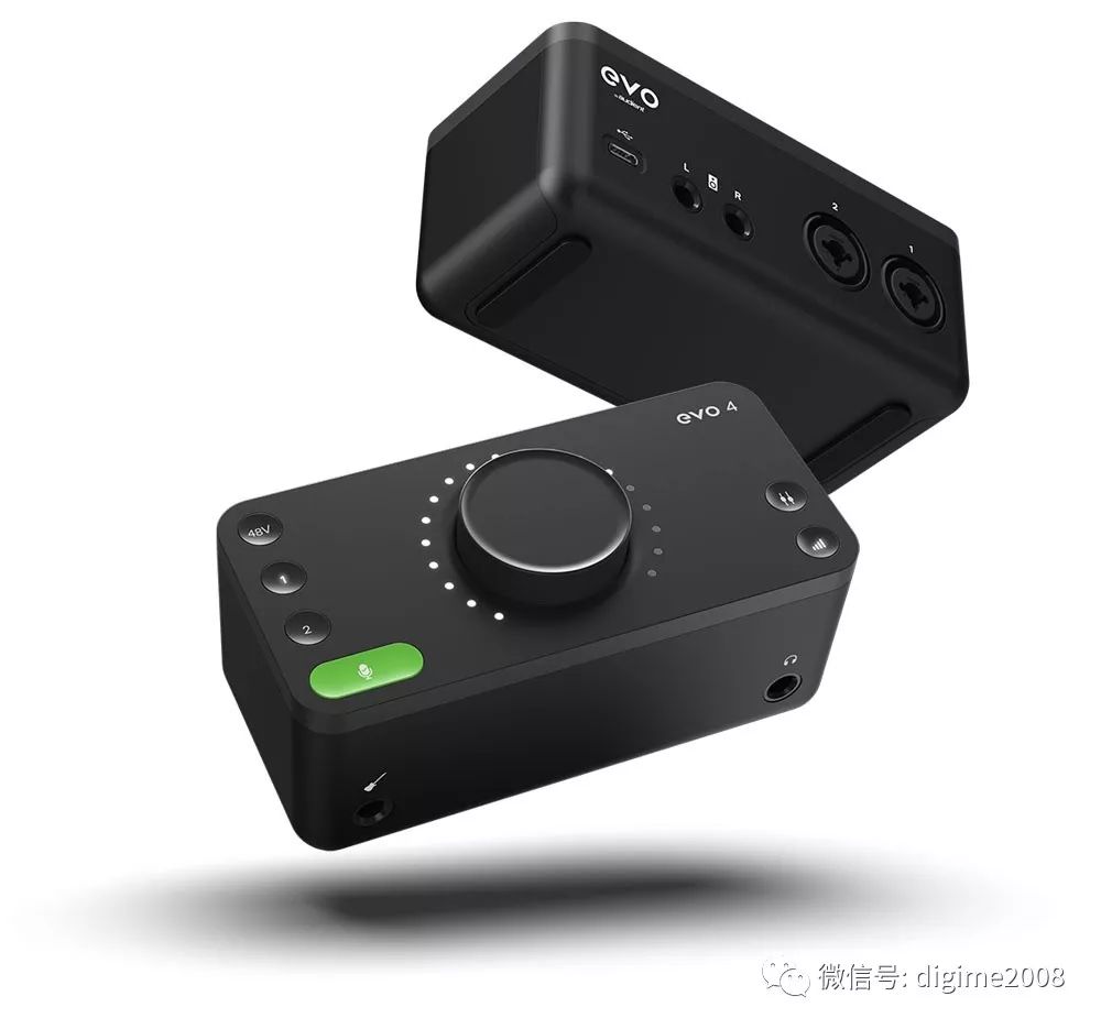 Audient “人工智能” EVO 系列声卡进驻直播市场!