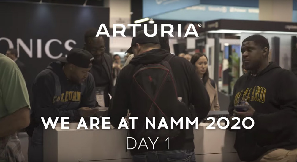 2020年 Arturia Namm Show 现场精彩回顾