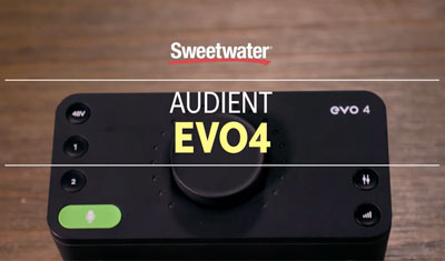 Audient “秒速创作” EVO 4 甜水网专业评测！